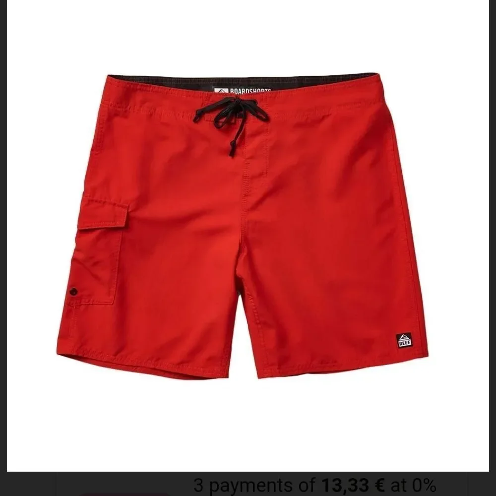Reef Lucas 4 Shortie Boardshorts Sz 32